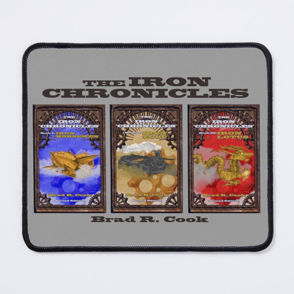 Item preview, Iron Chronicles Trilogy Book Covers designed and sold by BroadswordBooks.
