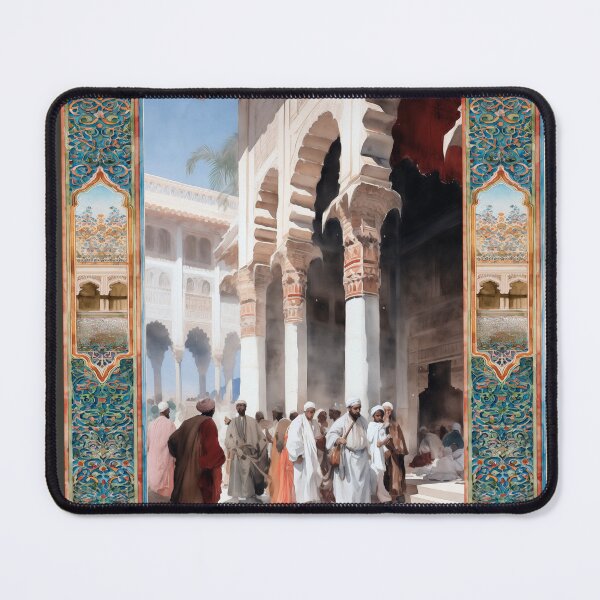 Item preview, Orientalist Courtyard Gathering at Dawn designed and sold by djovan.
