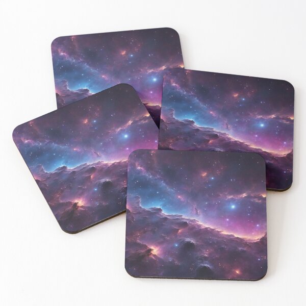 Item preview, Pink purple galaxy nebula cosmic stars- astronomy  designed and sold by cocomelon168.