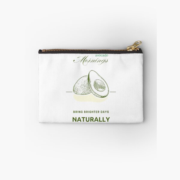 Item preview, Halved Avocado Surrounded by Positive Morning Phrase designed and sold by SplashTastic.