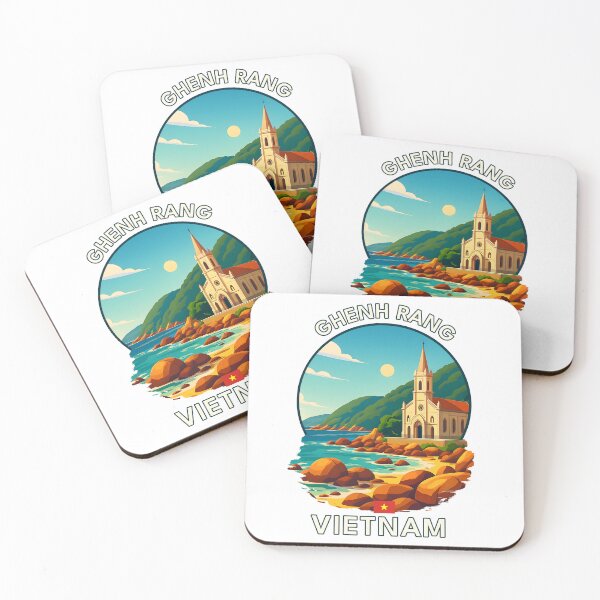 Artikelvorschau, Ghenh Rang Quy Nhon Vietnam - Ikonisches Wahrzeichen Asiens, Urlaubsziel, Souvenirkunst entworfen und verkauft von inkNext.