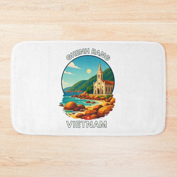 Artikelvorschau, Ghenh Rang Quy Nhon Vietnam - Ikonisches Wahrzeichen Asiens, Urlaubsziel, Souvenirkunst entworfen und verkauft von inkNext.