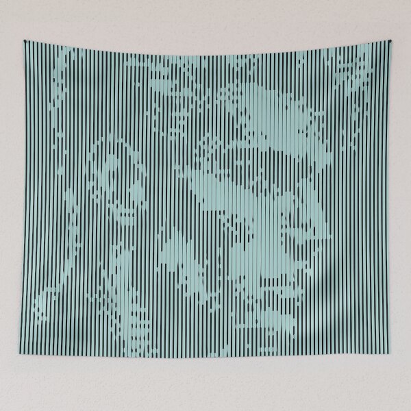 Item preview, Monochrome Male Portrait – High-Contrast Black and White Graphic Art designed and sold by  Ojo de Lilith.
