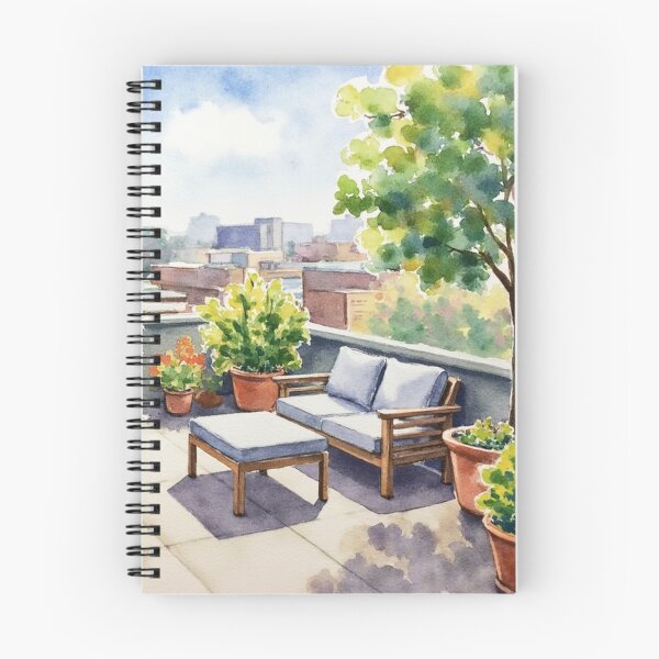 Item preview, Charming Rooftop Garden designed and sold by Mary Spencer.