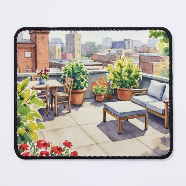 Item preview, Charming Rooftop Garden designed and sold by Mary Spencer.