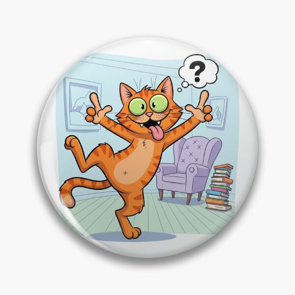 Item preview, Funny Cat | Humorous and Adorable Feline Graphic designed and sold by Tw1nsAIArt.