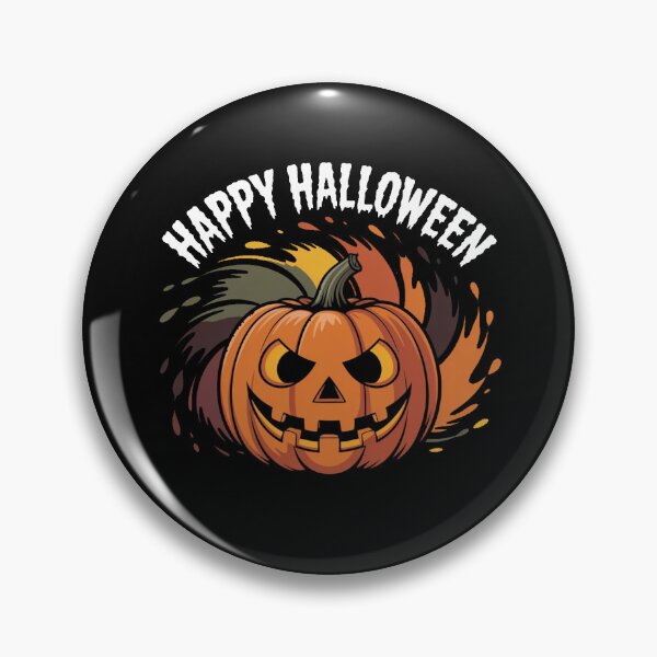 Artikelvorschau, Happy Halloween Kürbis Farbflecken bunt entworfen und verkauft von vaxiek.