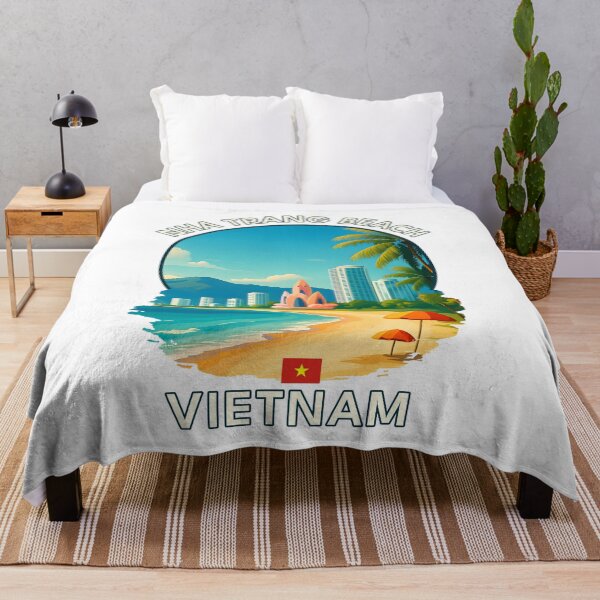 Artikelvorschau, Nha Trang Beach Khanh Hoa Vietnam - Ikonisches Wahrzeichen Asiens, Urlaubsziel, Souvenirkunst entworfen und verkauft von inkNext.