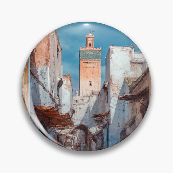 Item preview, Moroccan Medina Archway Street designed and sold by djovan.