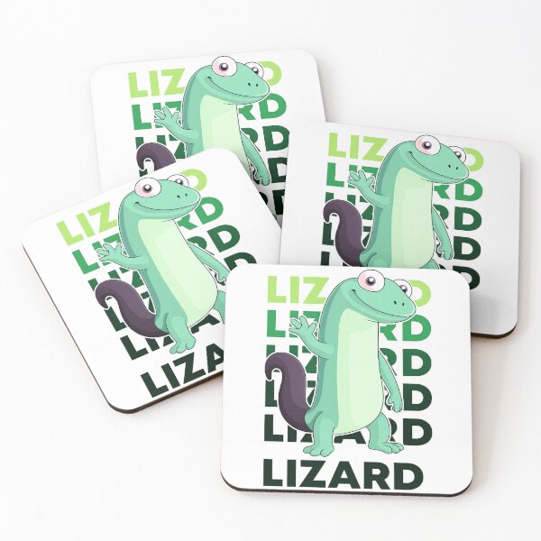 Item preview, Cute Cartoon Lizard | Funny Gecko Illustration for Reptile Lovers designed and sold by PrintTechDz.