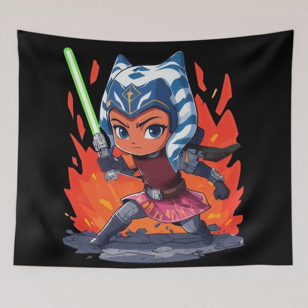 Item preview, Star Wars Collection - Ahsoka Tano Sticker designed and sold by HardDraw.
