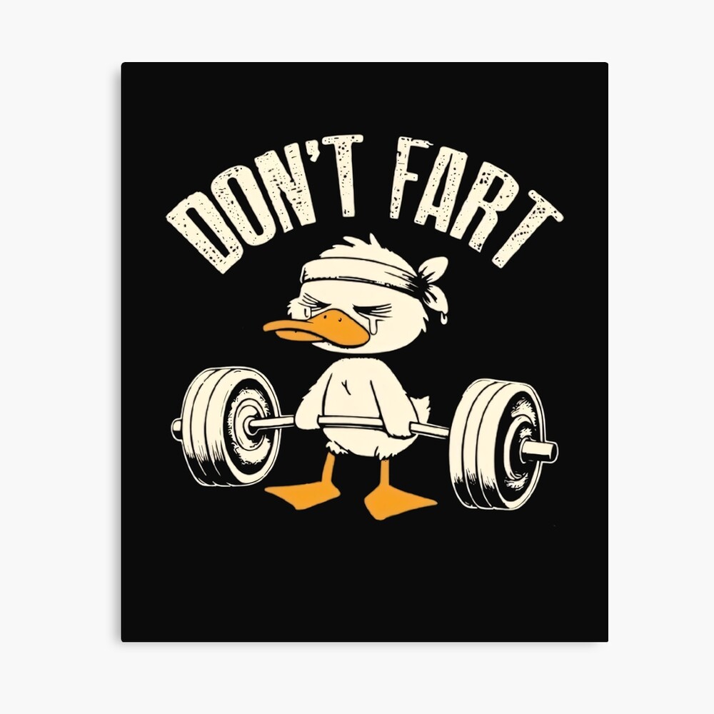 Don't fart gym edition Photographic Print