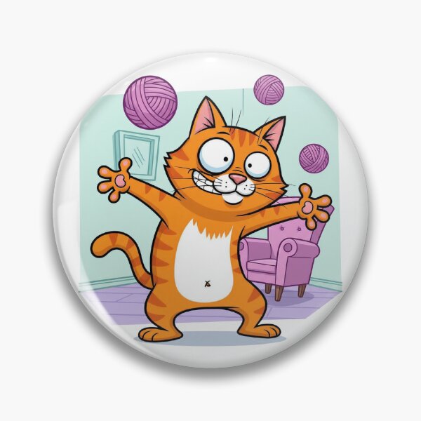 Item preview, Funny Cat | Humorous and Adorable Feline Graphic designed and sold by Tw1nsAIArt.