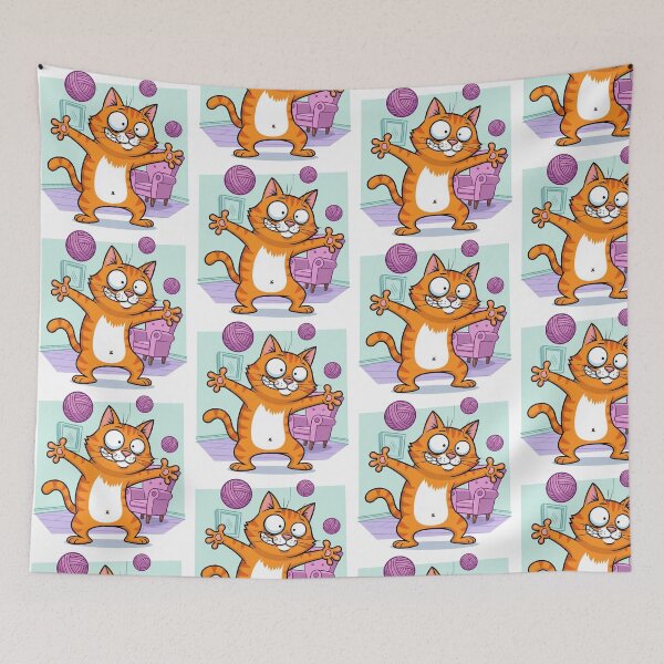 Item preview, Funny Cat | Humorous and Adorable Feline Graphic designed and sold by Tw1nsAIArt.