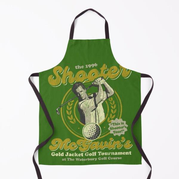 Item preview, Vintage Shooter McGavin Gold Jacket Golf Tournament Worn designed and sold by Alema Art.