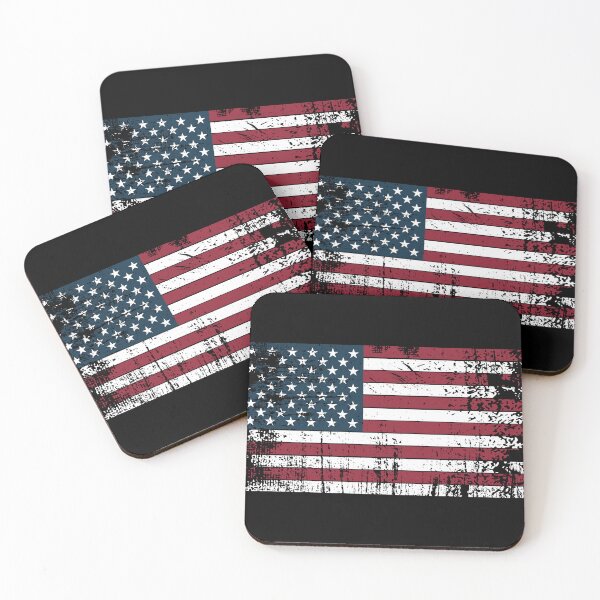 Item preview, Distressed American Flag designed and sold by Vision Crafted.