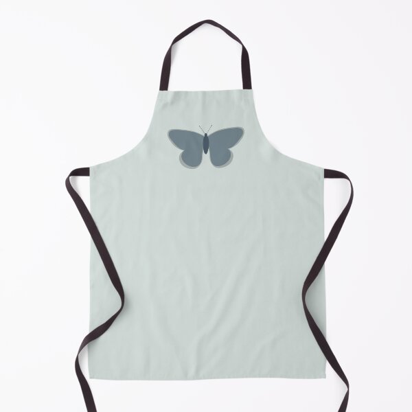Item preview, Butterfly - Minimalist Butterflies in Neutral Blue Grey Tones designed and sold by kierkegaard.