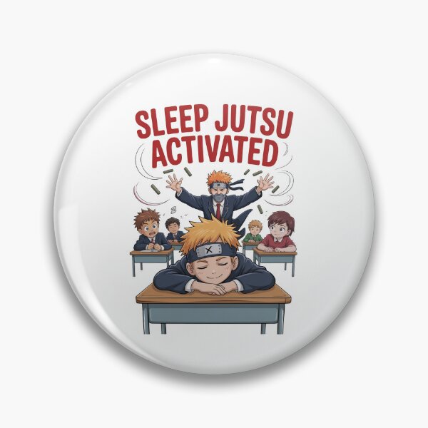 Artikelvorschau, Lustiges Anime-Klassenzimmer-Schlaf-Jutsu-Design entworfen und verkauft von MonkiFlipp.