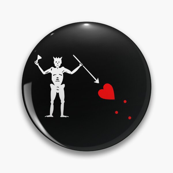 Item preview, Blackbeard Pirate Flag designed and sold by TheSteakShop.