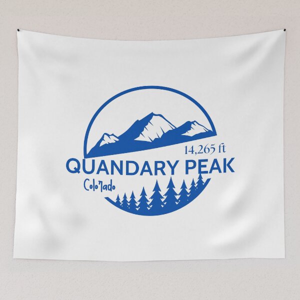 Item preview, Quandary Peak – 14,265 ft – Colorado designed and sold by DesignDazzles.