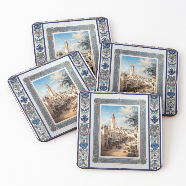 Item preview, Moroccan Market Under Minaret designed and sold by djovan.