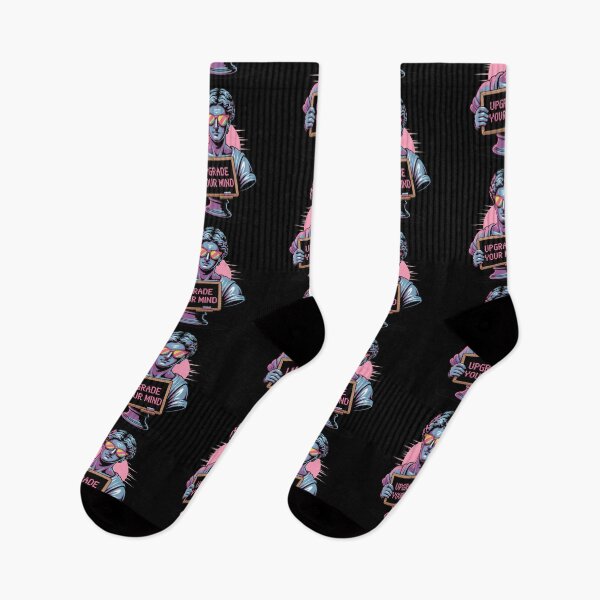 Item preview, Retro Vaporwave Upgrade Your Mind Design designed and sold by MonkiFlipp.
