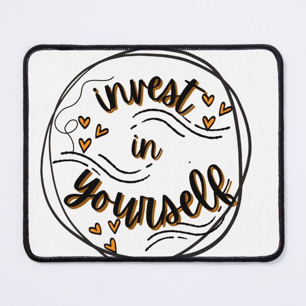 Item preview, Invest in yourself designed and sold by BossBabe Prints.