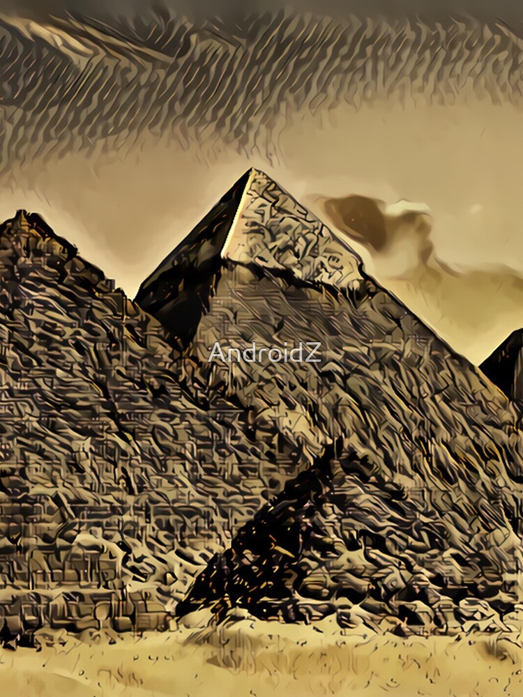 Thumbnail 5 von 5, A-Linien Kleid, Pyramiden Design designt und verkauft von AndroidZ.