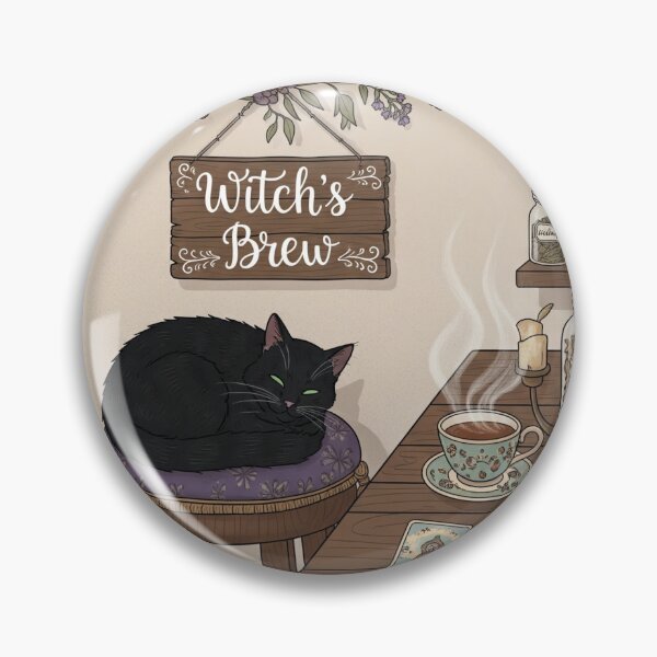 Item preview, Cozy Cottage Witch – Crystals, Tea & Tarot designed and sold by Katji01.