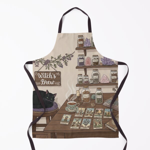 Item preview, Cozy Cottage Witch – Crystals, Tea & Tarot designed and sold by Katji01.