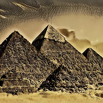 Artwork thumbnail, Pyramids design by AndroidZ