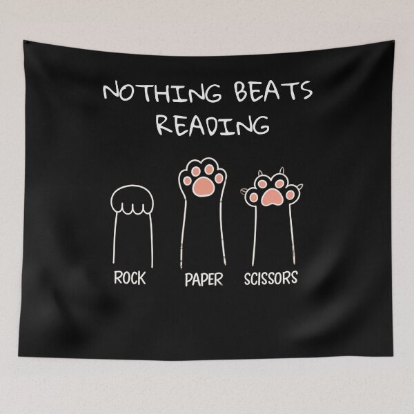 Item preview, Nothing Beats Reading Rock Paper Scissors designed and sold by asiacreations.