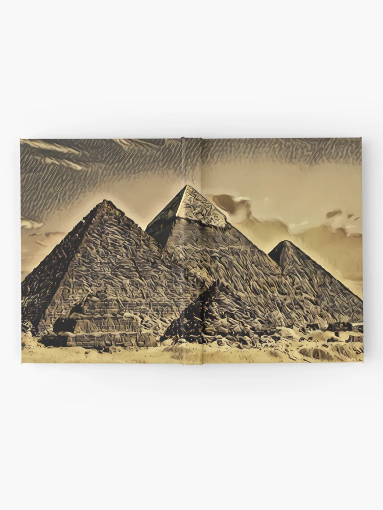 Thumbnail 2 of 3, Journal, Pyramids design designed and sold by AndroidZ.