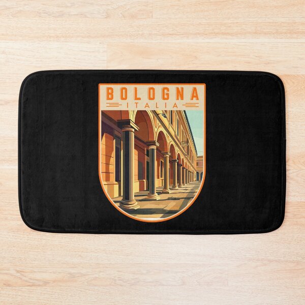 Item preview, Bologna in Emilia-Romagna, Italy Travel Art Badge designed and sold by MaateoDesign.