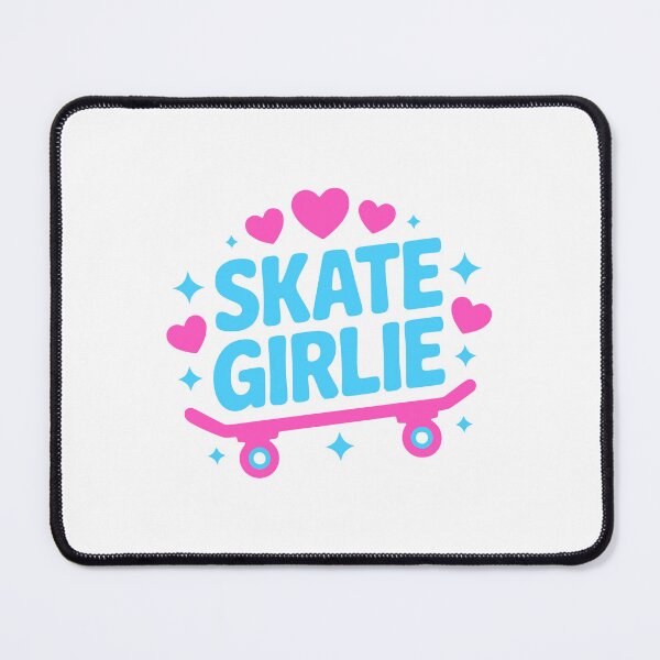 Item preview, Skate Girlie! Pink Skateboard Girl designed and sold by PMCreative.