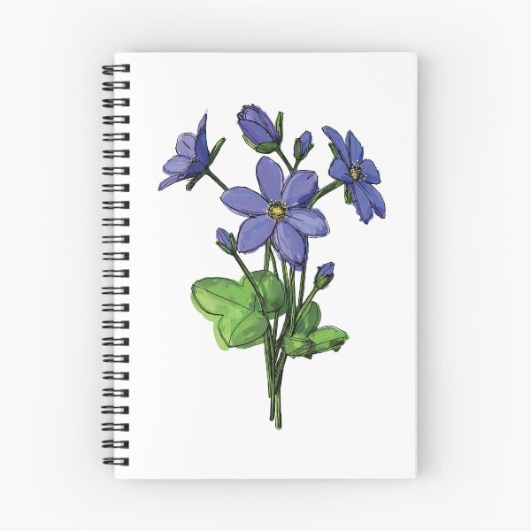 Item preview, Anemone hepatica designed and sold by raindaizy.
