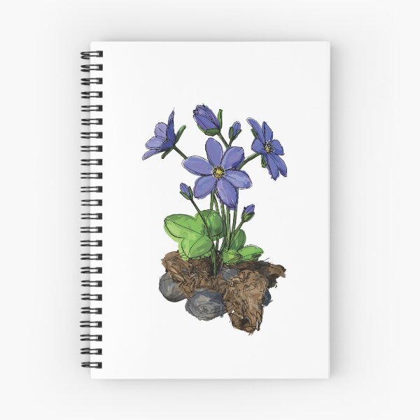Item preview, Anemone hepatica v2 designed and sold by raindaizy.