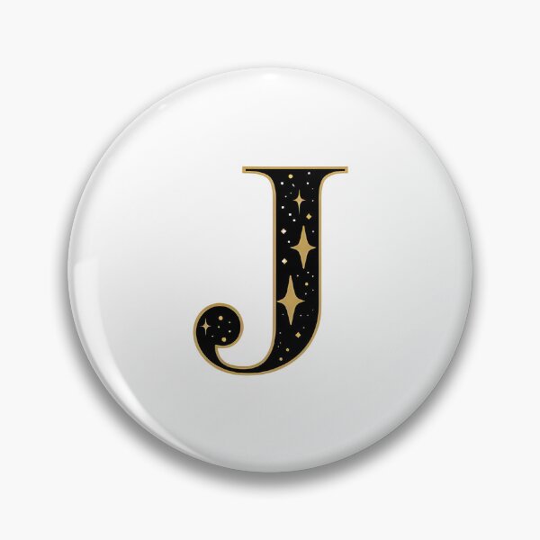 Item preview,  Letter J – Gold & Black Elegance designed and sold by RAKO13.