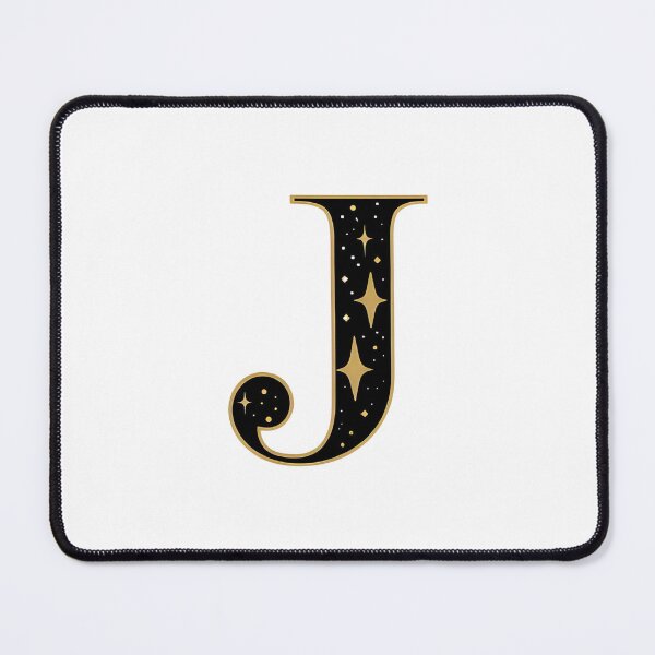 Item preview, Letter J – Gold & Black Elegance designed and sold by RAKO13.