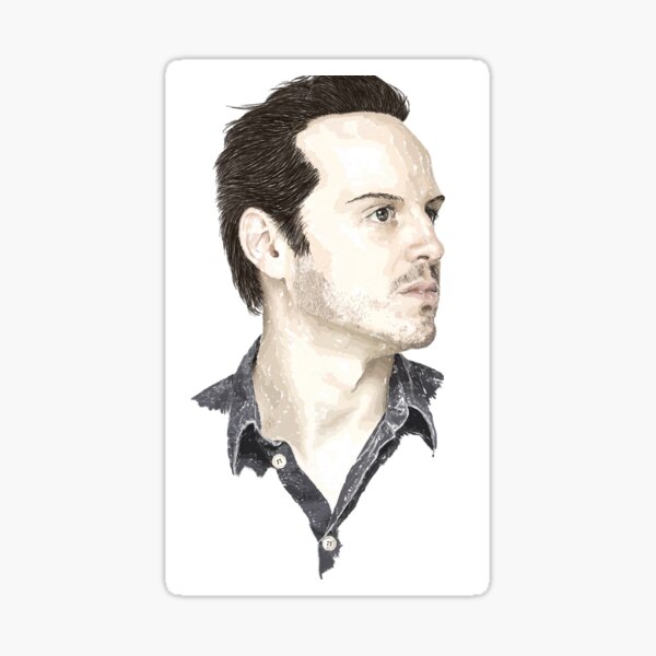 Vista previa del artículo con la obra «Andrew Scott», diseñado y vendido por crazydude1407.