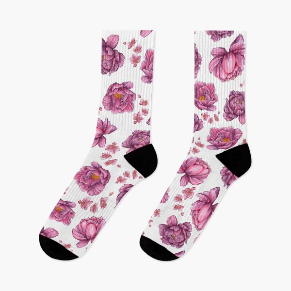 Item preview, Pink Peonies Pattern designed and sold by NPrintsDesign.