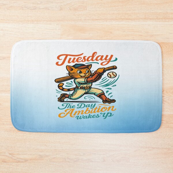 Item preview, Tuesday the Day Ambition Wakes Up | Graphic Crewneck Tuesday Tshirt designed and sold by skkyfaithArtz.