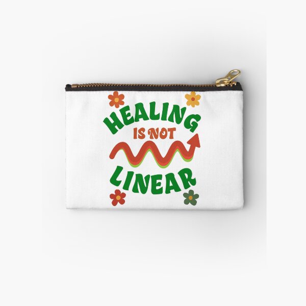 Item preview, Healing Is Not Linear" Retro Groovy T-Shirt Embrace the journey of healing with this retro-inspired  designed and sold by Koony House and Field.