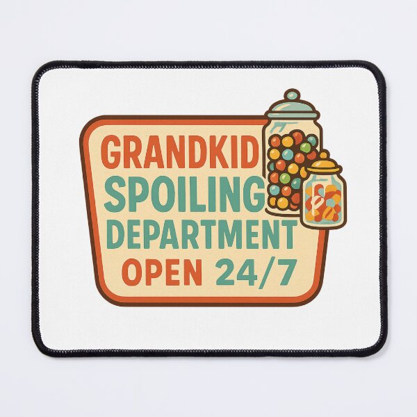 Item preview, Grandkid Spoiling Department – Funny Grandparent Retirement designed and sold by nbg2012.