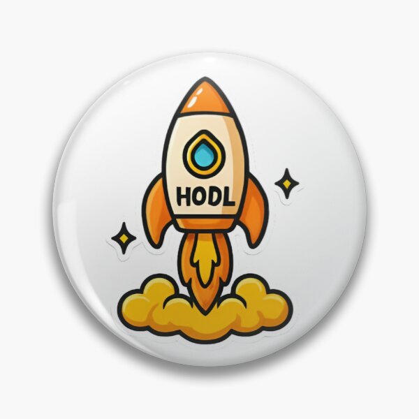 Artikelvorschau, HODL-Rakete entworfen und verkauft von RobinDoodles.