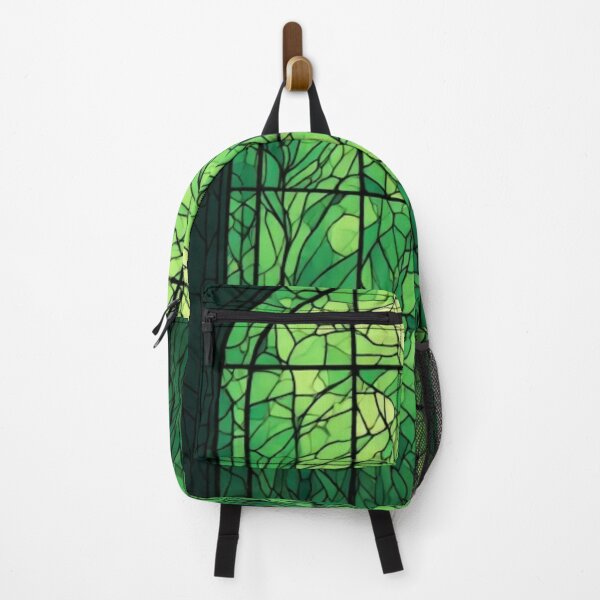 Item preview, Verdant Glow: A Stained-Glass Window of Nature designed and sold by Virtuals1.