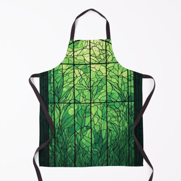 Item preview, Verdant Glow: A Stained-Glass Window of Nature designed and sold by Virtuals1.