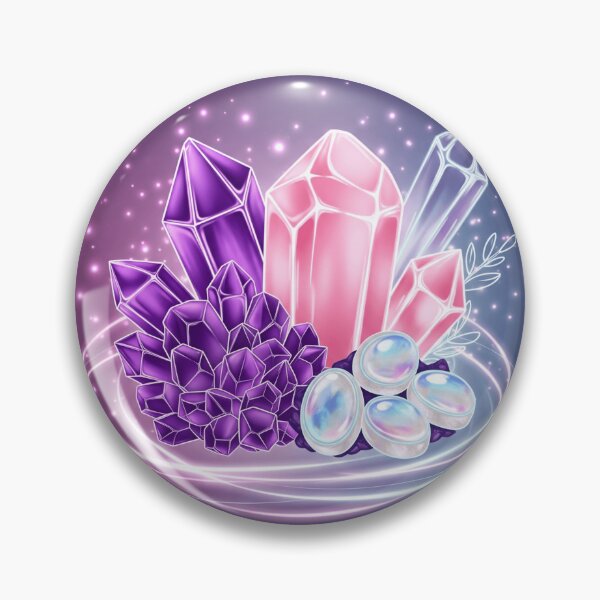 Item preview, Crystal Magic – Mystical Gemstone Glow designed and sold by Katji01.