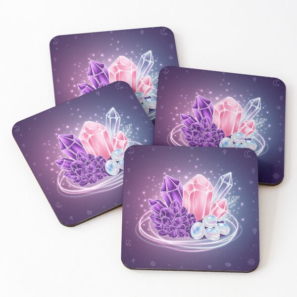 Item preview, Crystal Magic – Mystical Gemstone Glow designed and sold by Katji01.