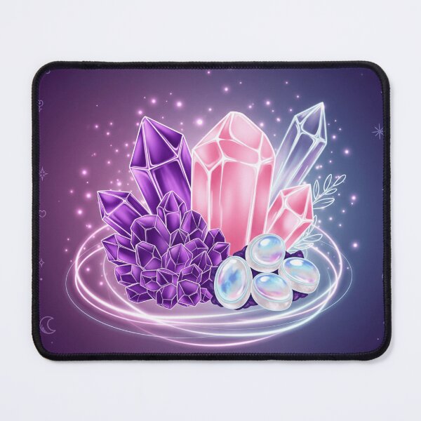 Item preview, Crystal Magic – Mystical Gemstone Glow designed and sold by Katji01.